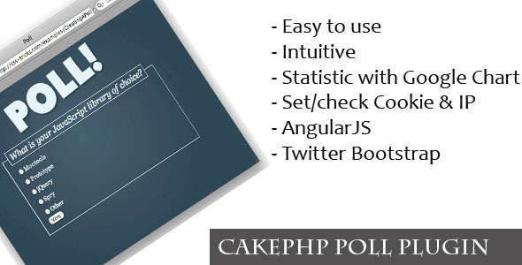 CakePHP Poll Plugin