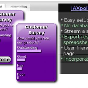 JAXpoll Php Script