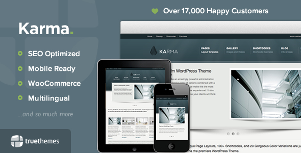 Karma - Clean and Modern WordPress Theme