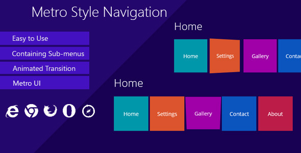 Metro-Style-Navigation