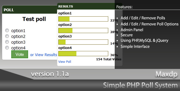 PHP Poll System