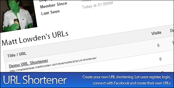 PHP URL Shortener