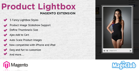 Product Lightbox Image Gallery for Magento