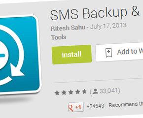 SMS Backup and Restore