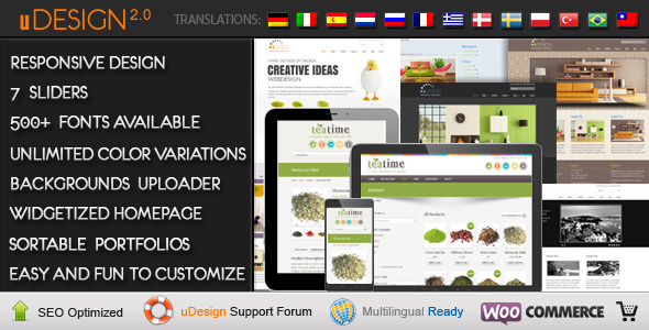 U-Design WordPress Theme