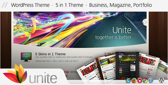 Unite - WordPress Business, Magazine Theme