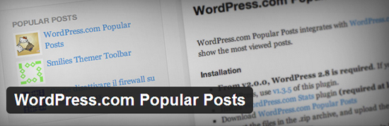 WordPress dot com Popular Posts