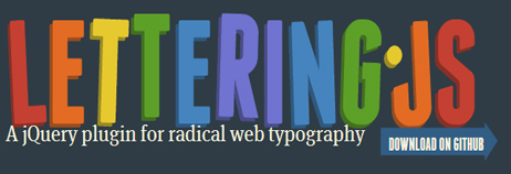 lettering js jQuery Plugin