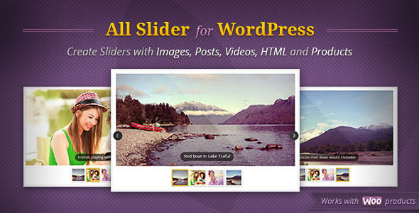 AllSlider - WordPress Responsive Slider Carousel
