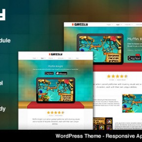 Grizzly – Responsive App Showcase Corporate