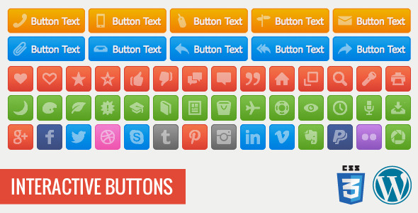 Interactive Buttons WordPress Plugin