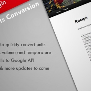 Measurement Conversion – WordPress Plugin