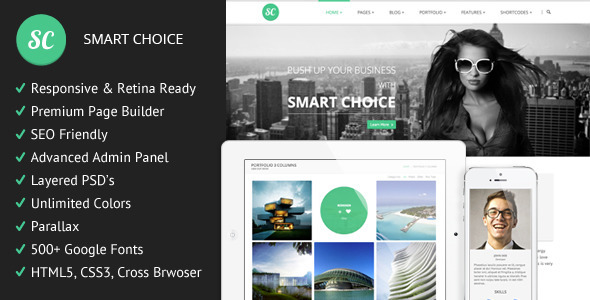 SmartChoice - Responsive Multi-Purpuse Theme