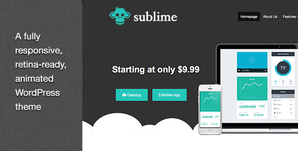 Sublime - Responsive WordPress Theme