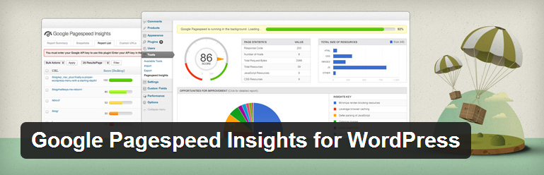 Google Pagespeed Insights for WordPress
