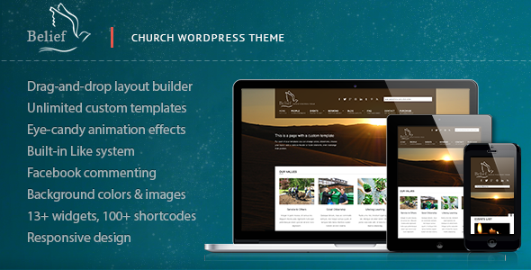 Belief - Church WordPress Theme