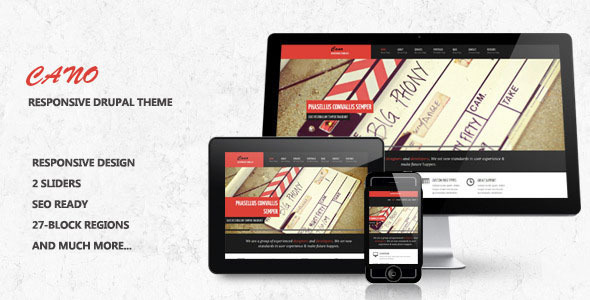 Cano - Responsive Drupal 7 Theme