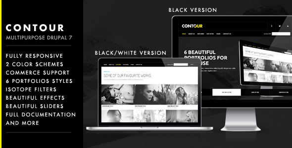 Contour - Multipurpose Creative Drupal 7 Theme 