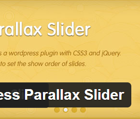 Easy WordPress Parallax Slider