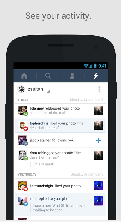 Tumblr for Android