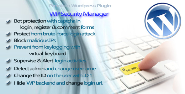  WP Security Manager