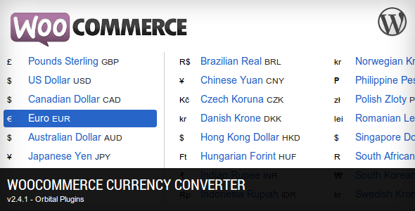 WooCommerce Currency Converter