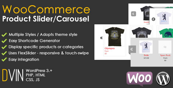 WooCommerce Product Slider / Carousel