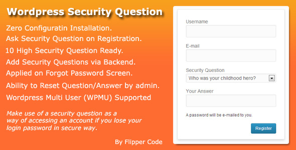 WordPress Security Question
