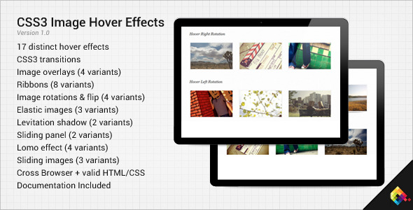 CSS3 Image Hover Effects