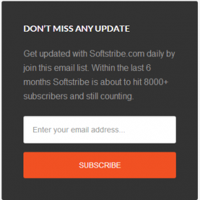 Catchy Newsletter Signup Form in Genesis