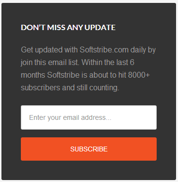 Catchy Newsletter Signup Form in Genesis