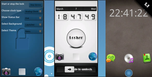 Customizable Locker Screen