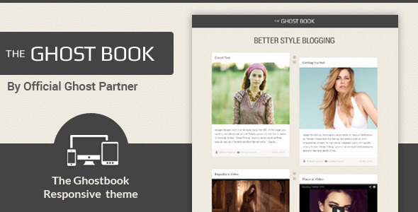 Ghost Book - Responsive Ghost Theme