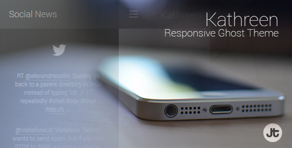 Kathreen Responsive Ghost theme