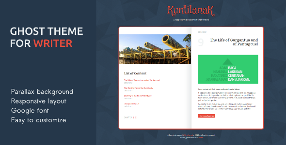 Kuntilanak - Ghost Theme for Writers