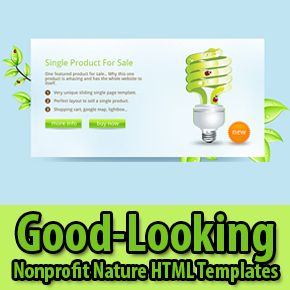 Good Nonprofit Nature HTML Templates