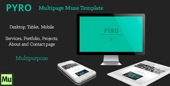 PYRO Multipage Muse Template