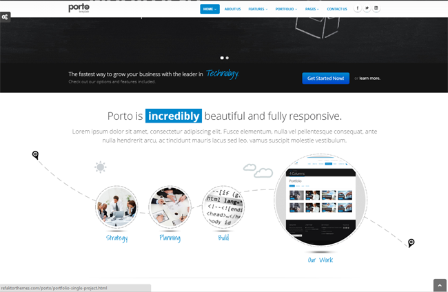 Porto - Responsive Drupal 7 Theme