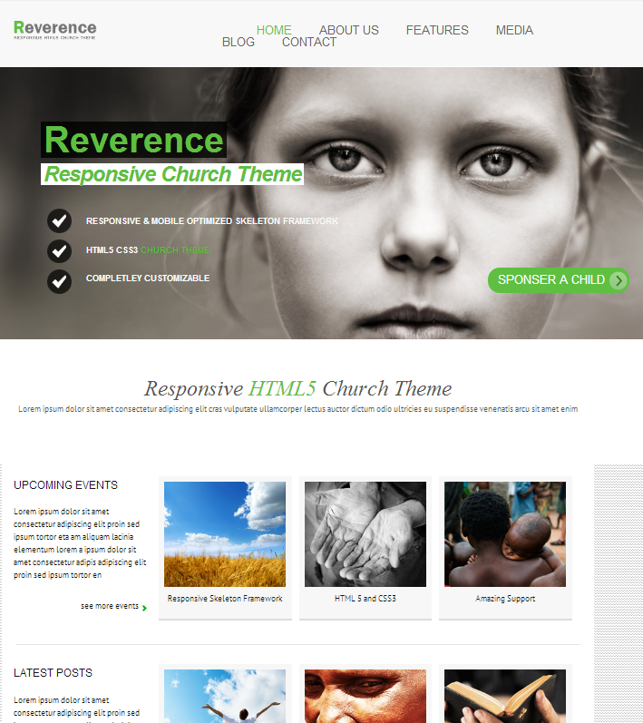 Reverence - Church Responsive HTML 5 Theme