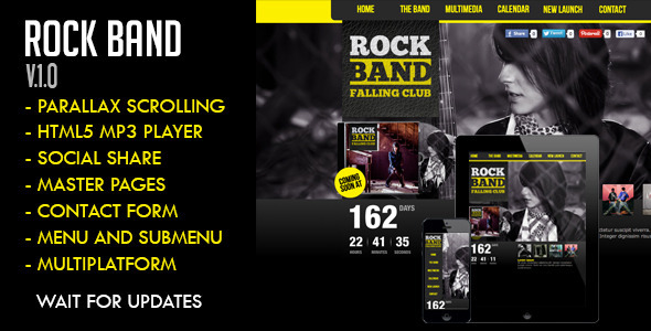 RockBand Muse Template