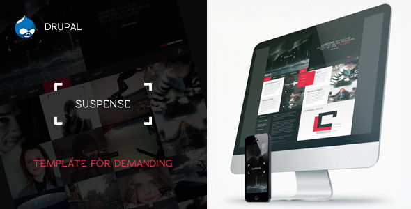 SUSPENSE - Responsive Drupal 7 Theme