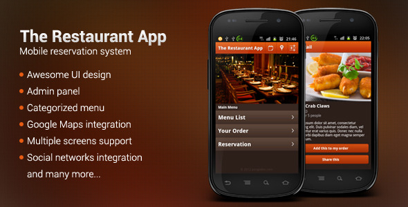 The Restaurant App