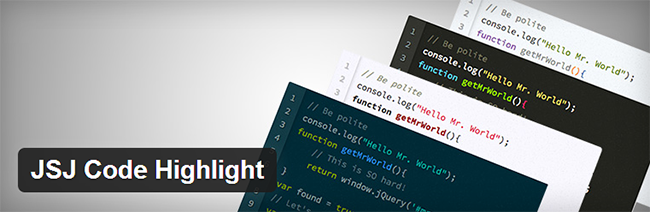 JSJ Code Highlight