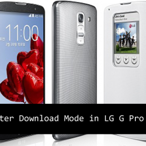 Enter Download Mode in LG G Pro 2