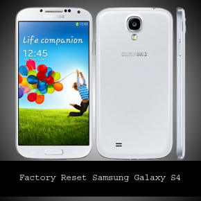 Factory Reset Samsung Galaxy S4 copy