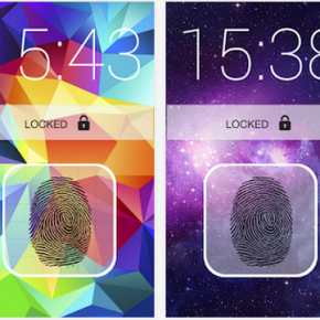 Galaxy S5 Fingerprint Lock Android