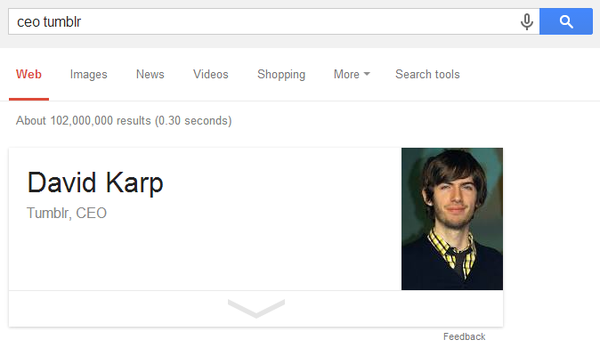 David Karp, Tumblr, CEO