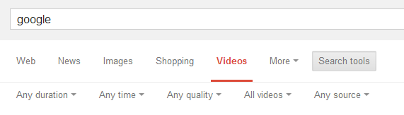 Google video tool