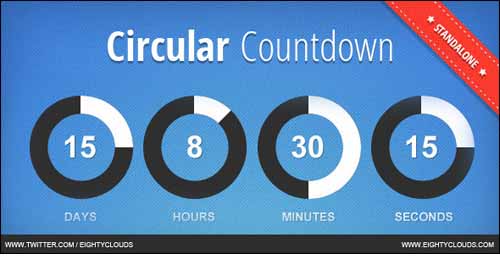 JBMarket Circular Countdown