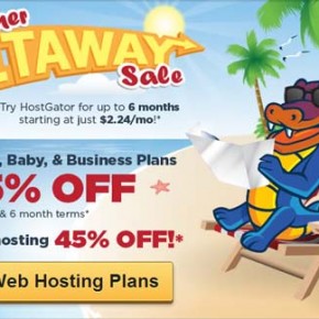 Get 75 OFF HostGator Web Hosting on this Summer Sale